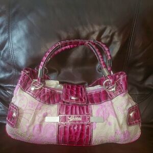 Guess purse, purple, pink, mcbling, y2k